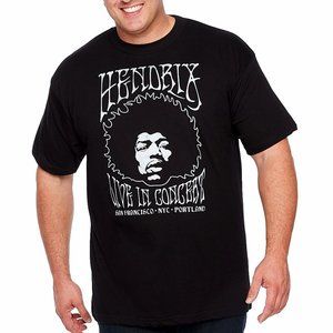 Jimi Hendrix Karl Ferris Face blues rock Official T-Shirt LT B&T NWT